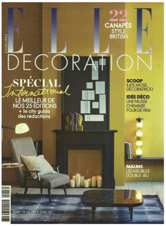 Elle Decoration Januari 2016