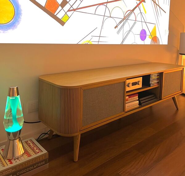 TV-meubel in licht hout Lulea