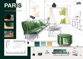 Art Deco Parijs - Luxueus Wild - Stylingschema