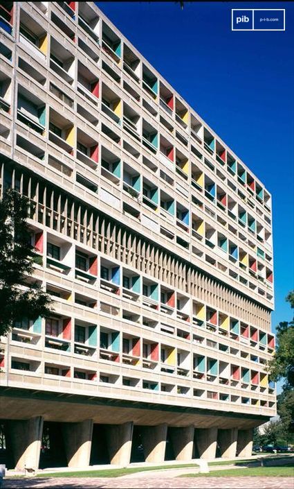 Begin van de Internationale Stijl - L'Unité d'habitation in Marseille