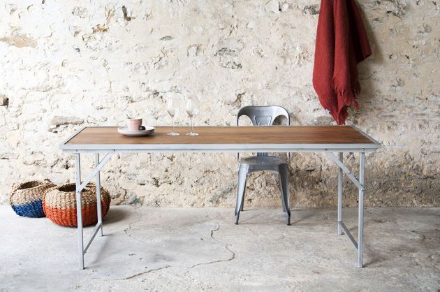 Bollène tafel in teakhout