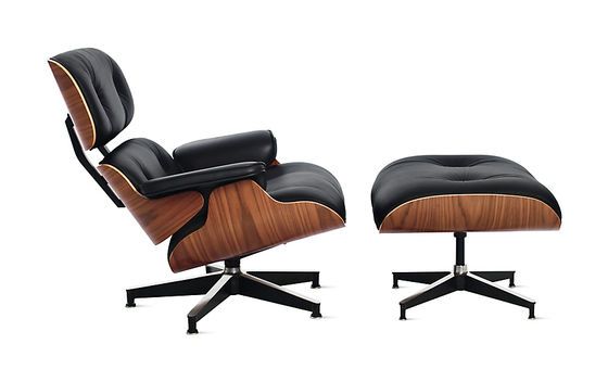 De Eames Lounge Chair en Ottoman