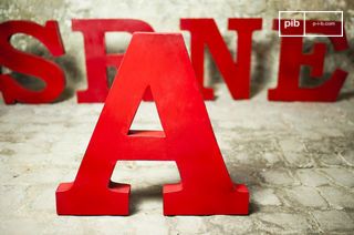 Decoratieve letter A