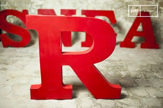 Decoratieve letter R