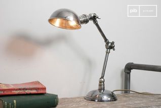 Dubbele verzilverde lamp