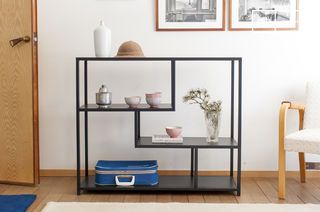 Duvignac zwart metalen console