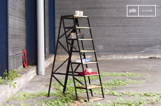 Eight-step studio ladder