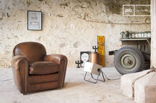 Fauteuil Engelse koffie
