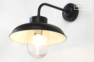 Gebogen wandlamp