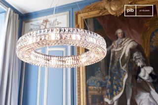 Glazen Monte Carlo kroonluchter