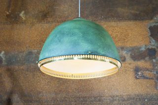 Grote metalen ophanglamp Uranus