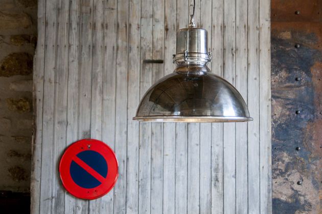 Grote zilveren hanglamp Lynce
