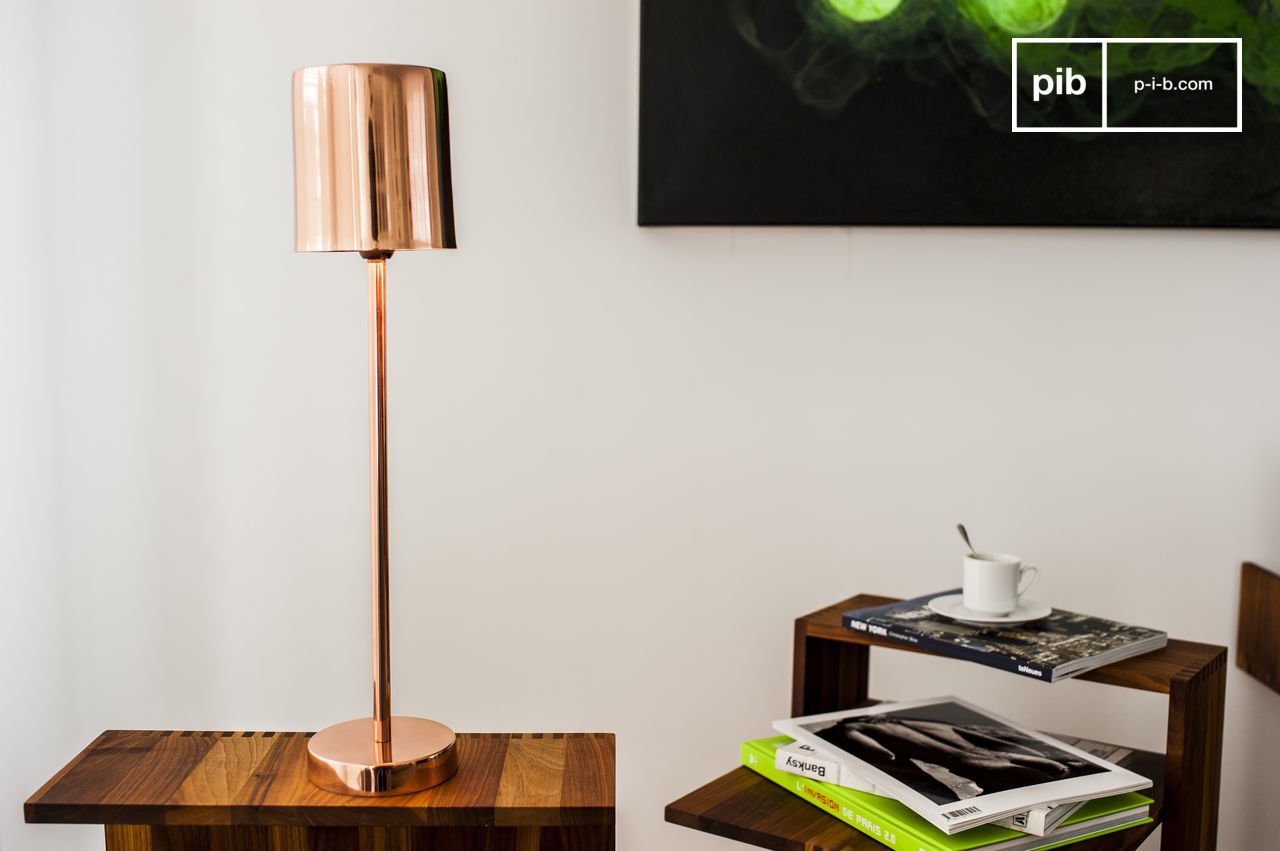 Belachelijk klauw sponsor Gryde tafellamp - Een koperkleurige design lamp voor | pib