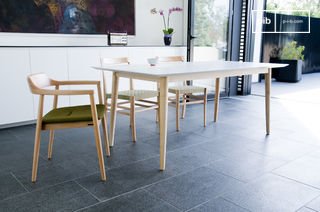 Houten Fjord tafel