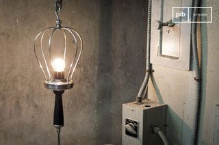 Industriële hand lamp