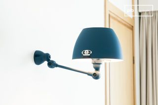 Jieldé Aicler zeeblauwe wandlamp