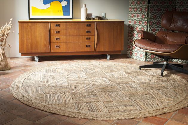 Jute rond Williams kleed