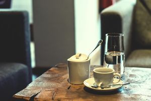 Koffie salontafel hout