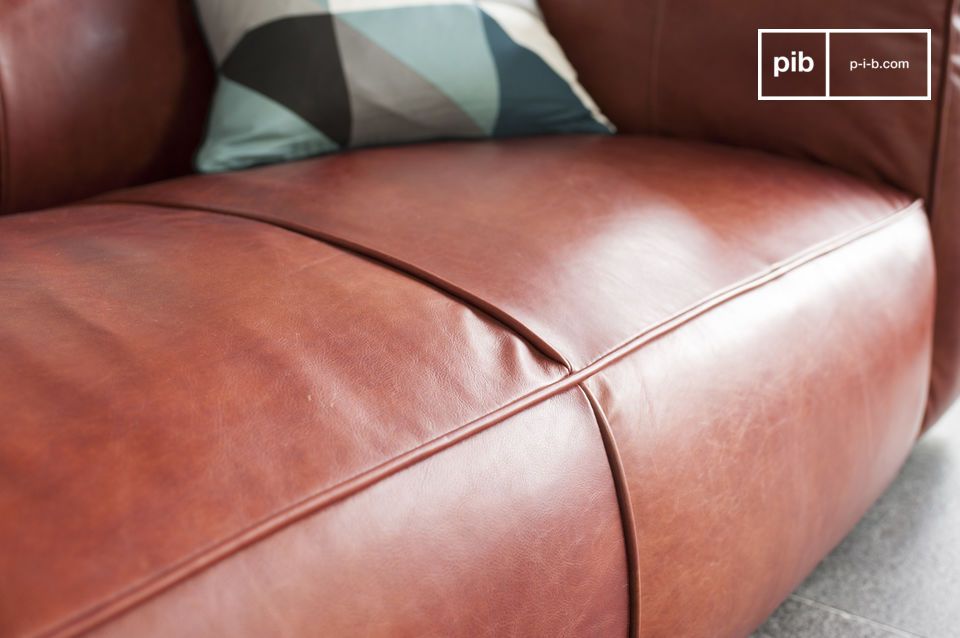 De kussens zijn royaal en garanderen een comfortabele zitting.