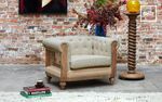 Landelijke fauteuils in Shabby chic stijl