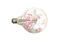 Miniatuur Led lamp 13cm met vintage gloeidraad Productfoto