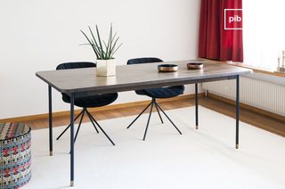 Lübeck rechthoekige eettafel