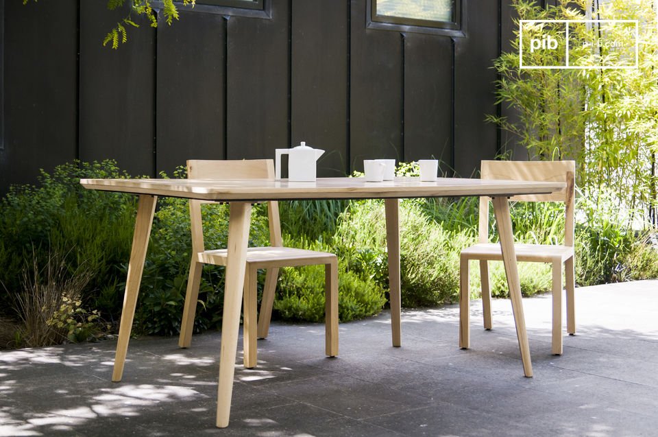 cascade jeugd Tub Môka tafel - Licht en elegant, gemaakt van licht hout | pib