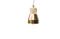 Miniatuur Newark koperen hanglamp Productfoto