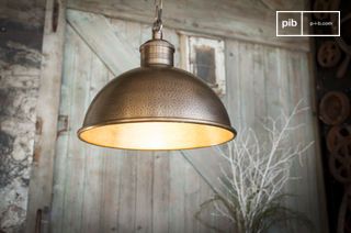 Orient Express gegraveerde metalen hanglamp