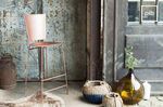 Oude collectie retro barkrukken in scandinavische stijl