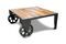 Miniatuur Houten salontafel Railway Productfoto
