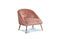 Miniatuur Rose fluwelen fauteuil Barnolomeo Productfoto