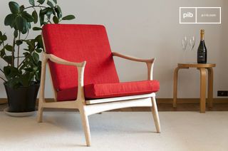 Scandinavische fauteuil Aarhus