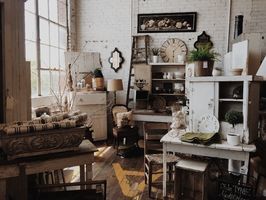 Shabby chic interieur