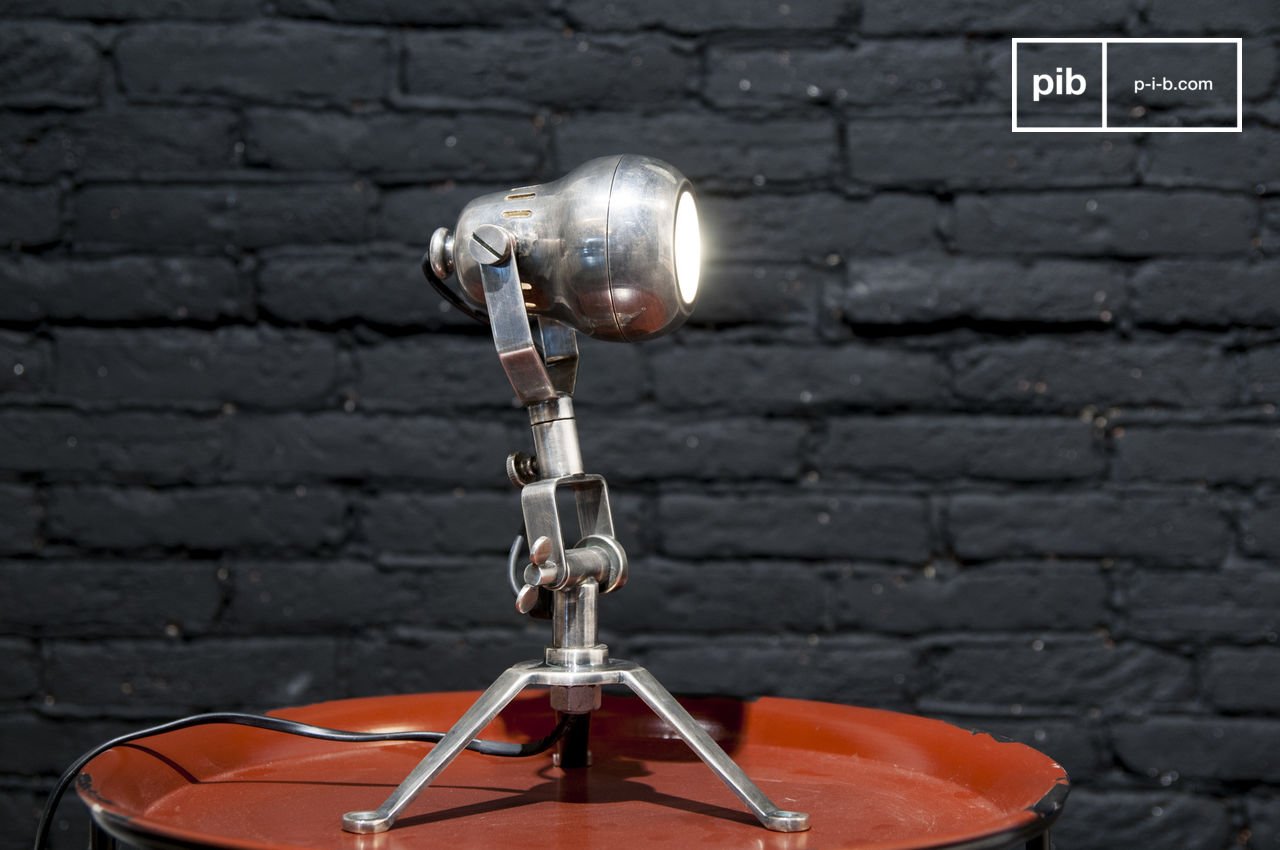 Spoutnik koperen - Originele industriële lamp |