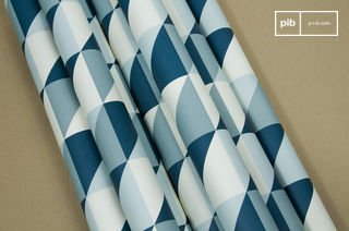 Turquoise Skive behang