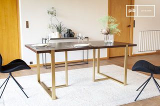 Walnoot eettafel Neutra