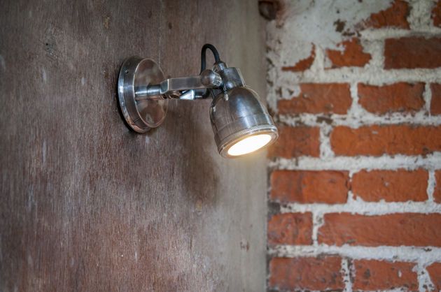 Verstelbare metalen wandlamp Winston