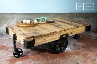 Wood Wagon salontafel