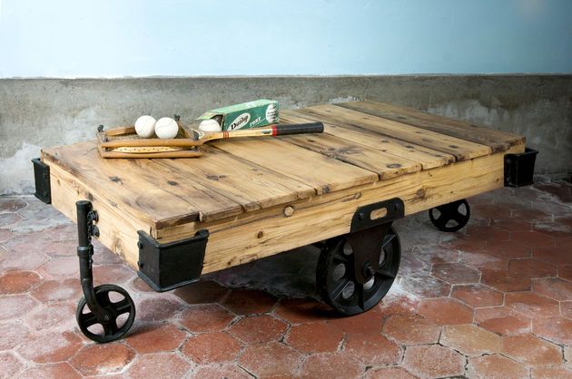 Wood Wagon salontafel