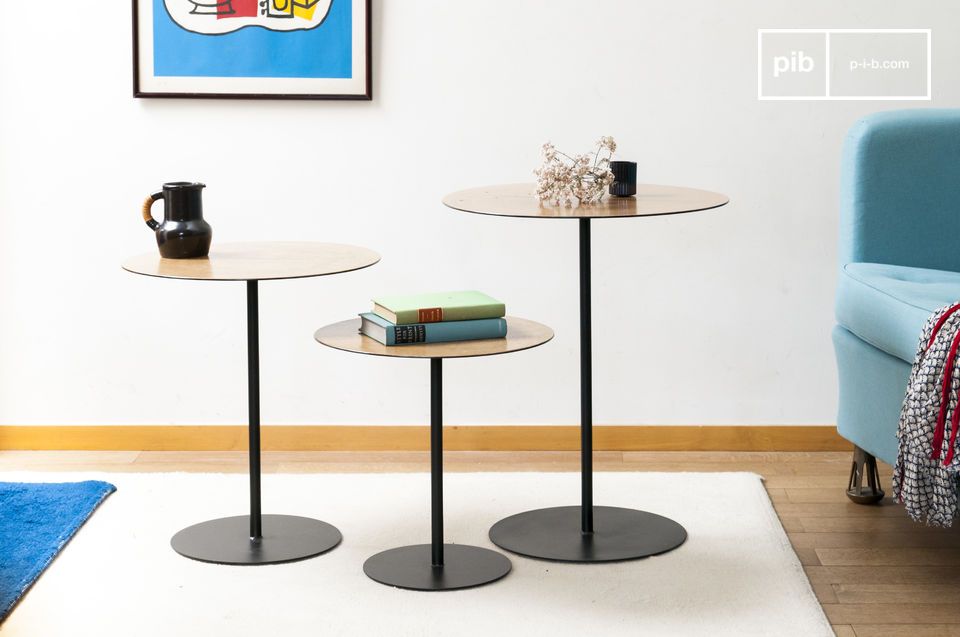 Het ontwerp van de tafel zorgt voor een perfecte stabiliteit.
