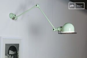 Zeegroene Jieldé Signal wandlamp