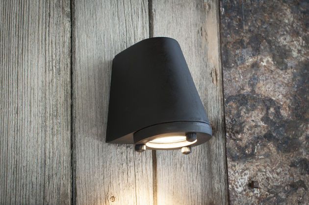 Zwarte buitenwandlamp Aix